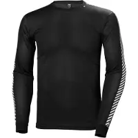 Helly Hansen Dry Stripe Crew, homme, noir