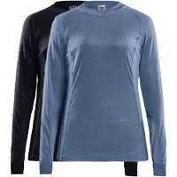 Craft Maillot de Corps Craft Femme Core 2-Pack Baselayer Tops W Black-Flow-XL