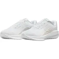 Nike Chaussure de course 'Downshifter 13' argent / blanc