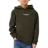 Name it Sweat 'Brody' vert foncé / blanc