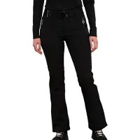 Luhta - Pantalon de ski imperméable - Joentaus Noir pour Femme en Softshell - Taille 38 FI