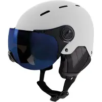 Sinner Casque de Ski Sinner Typhoon Visor Matte White 22-59 - 61 cm