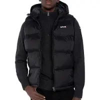 Schott Doudounes sans manches IDAHO2V hommes - Noir - EU XL