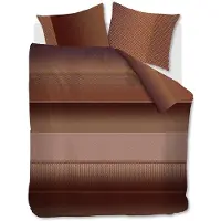 Kardol Housse de Couette Kardol Shade Terra Satin-200 x 200 / 220 cm | 2-personnes