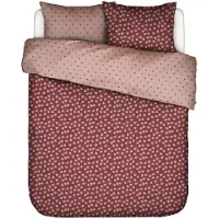 Covers En Co Ensemble de housse de couette Tulip Mania en percale de coton biologique - y compris les taies d'oreiller