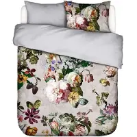Essenza Set housse de couette Fleur avec imprimé floral 215TC - y compris les taies d'oreiller