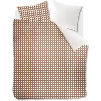 Ambiante Housse de Couette Ambiante Faas Brique Rouge Coton-240 x 220 cm | Lits-Jumeaux