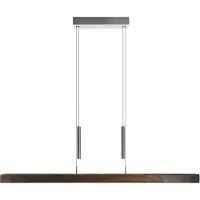 HerzBlut Lampe suspendue Leonora 121 cm - noyer huilé