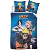 Aymax NARUTO SHIPPUDEN - Parure de lit 140x200cm - '100% microfibre'