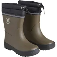 Color Kids Bottes Thermiques - Dark Olive - - 30 - Bottes en Caoutchouc