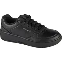 SKECHERS Sport Court 2.0 - Core Essential 185160-BBK, Chaussures de sport, Femme, Noir