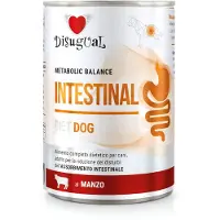 Disugual Aliment Humide Pour Chien Au Bœuf Pour Régime Intestinal 6x400g