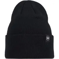 Buff Knitted Beanie Noir