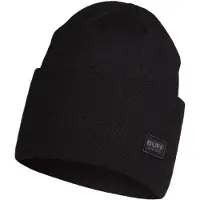 Buff Knitted Beanie Noir