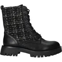 Tamaris Bottines à lacets safran / noir / blanc cassé