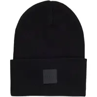 BOSS Bonnet en coton avec étiquette logotée