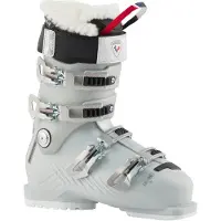 Rossignol - Chaussures de ski alpin - Pure Heat Gw Metal Silver pour Femme - Taille 39,5 - Blanc