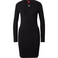 HUGO Robe 'Nemalia' noir / blanc