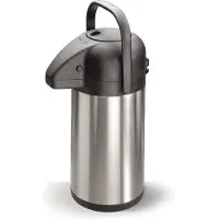 MATO INTERPRÄSENT Verseuse isotherme Acier inoxydable (brossé), Noir 1.9 l 4177, Carafe isotherme, Noir