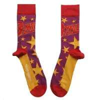 David Bowie Chaussettes Stars Infill Purple 40-45