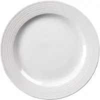 Olympia Assiette plate de restaurant à large bord 31 cm (pièce 6)
