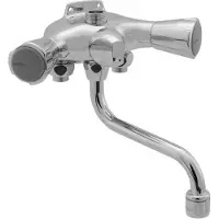 Venlo Nimbus II Messing Eco Shower Faucet 12 mm - mit Omstel (F3071AA)