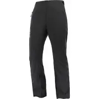 Salomon - Pantalon de ski isolant et imperméable en PrimaLoft&reg; - S/Max Warm Pants W Deep Black pour Femme - Taille S - Noir
