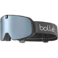 Bolle - Masque de ski - Nevada Neo Black Matte - Volt Ice Blue & Light Vermillon Blue - Gris