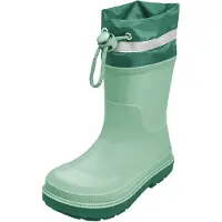 Playshoes Bottes en caoutchouc menthe / sapin / blanc