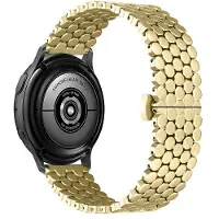 Beline Pasek Watch 20Mm Metal Honeycombzłoty /Gold Box