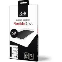 3MK hybrid glass Flexible 2.5D Max for Samsung Galaxy A51 black frame (1 pcs, Samsung Galaxy A51), Téléphone portable : film de protection, Noir
