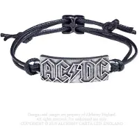 AC/DC Bracelet de - Logo - pour Unisexe - noir - Taille Standard