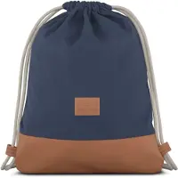 Johnny Urban Sacs à cordon 'Luke' bleu / marron
