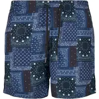 Urban Classics Shorts de bain bleu marine / bleu clair / bleu foncé / blanc