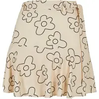 Urban Classics Jupe beige / noir