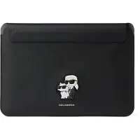 Karl Lagerfeld Manchon KLCS14SAKCPMK 14" czarny/black Saffiano Karl&Choupette (14", Universel), Sac pour notebook, Noir