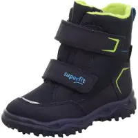 Superfit Bottes de neige 'Husky' bleu marine / azur / pomme