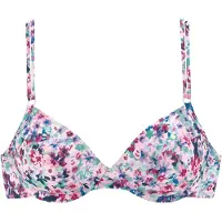 s.Oliver Hauts de bikini bleu marine / turquoise / mauve / violet clair