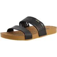 Reef Claquettes / Tongs 'Cushion Vista Perf' marron / noir