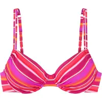s.Oliver Hauts de bikini rose / framboise / rose néon / blanc