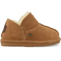 Warmbat Pantoufle Warmbat Kids Willow Suede Cognac-Taille 33