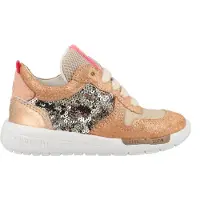 Shoesme Baskets Shoesme Girls Shiny Peach-Taille 21