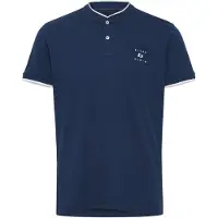 Blend T-Shirt 'Polo' bleu / blanc