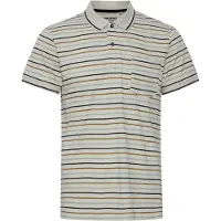 Blend T-Shirt 'Dominik' marron / gris / menthe / noir