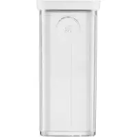 Zwilling Cube Box 3S, 22.8x10.7x10.7cm, 1.3l, transparent-blanc, Boîte de conservation, Transparent, Blanc