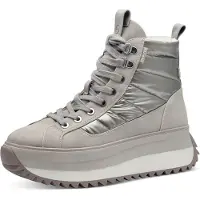 Tamaris Bottines à lacets gris