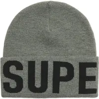 Superdry Bonnet gris / noir