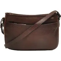 Berba Femmes, Sac à main, Crossbody Schoudertas Lucca Chocolate, Marron