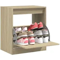 vidaXL Armoire à chaussures chêne sonoma 60x42x69 cm bois d'ingénierie