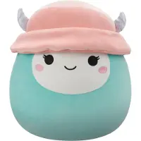 Squishmallows P21 Yollie Yeti (216231) Ours en peluche multicolore Enfants Multicolore Taille unique